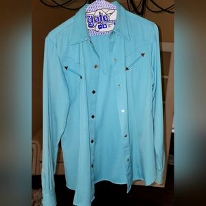 Green Western women blouse